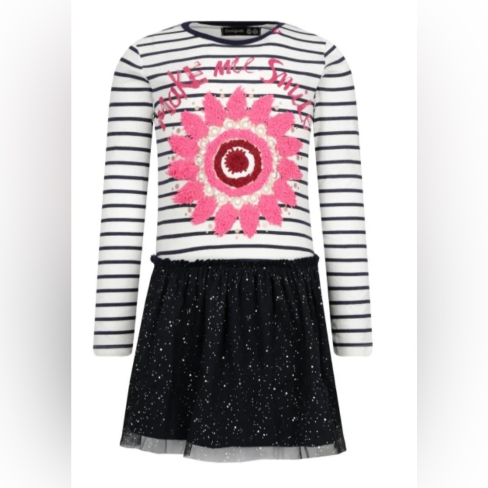 ⭐️⭐️ DESIGUAL DRESS CHILPANCINGO GIRLS 11/12 NWT